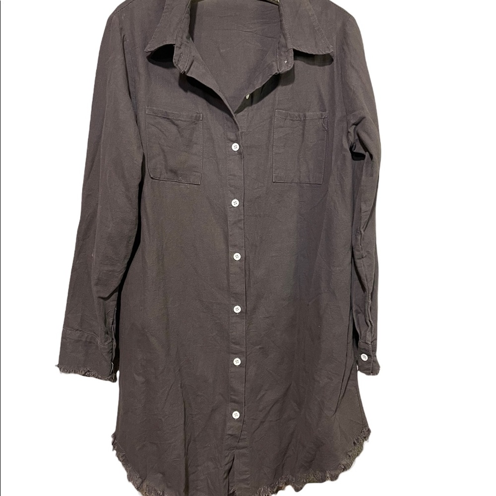 ๐ Rustic Purple Button up XL ๐ - Picture 2 of 7